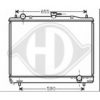 DIEDERICHS 8584400 Radiator, engine cooling